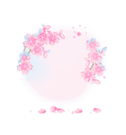 春♡にじうささんと桜【アレンジにも】（個別スタンプ：21）