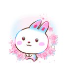 春♡にじうささんと桜【アレンジにも】（個別スタンプ：24）