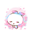 春♡にじうささんと桜【アレンジにも】（個別スタンプ：25）