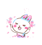 春♡にじうささんと桜【アレンジにも】（個別スタンプ：28）
