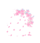 春♡にじうささんと桜【アレンジにも】（個別スタンプ：30）