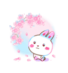 春♡にじうささんと桜【アレンジにも】（個別スタンプ：40）