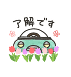 春のペンギンドライバー（個別スタンプ：1）