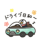 春のペンギンドライバー（個別スタンプ：3）