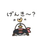 春のペンギンドライバー（個別スタンプ：5）