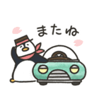 春のペンギンドライバー（個別スタンプ：8）