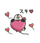 春のペンギンドライバー（個別スタンプ：19）