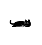長いネコがくっつくよ（個別スタンプ：2）