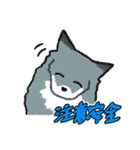 キツネ達の毎日使えるスタンプ（中国語）（個別スタンプ：26）