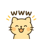 のーまるきいろねこ1（個別スタンプ：5）