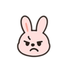 とてもシンプルなうさぎさん（個別スタンプ：3）