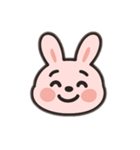 とてもシンプルなうさぎさん（個別スタンプ：9）