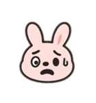 とてもシンプルなうさぎさん（個別スタンプ：10）