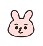 とてもシンプルなうさぎさん（個別スタンプ：13）