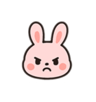 とてもシンプルなうさぎさん（個別スタンプ：15）