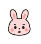 とてもシンプルなうさぎさん（個別スタンプ：18）