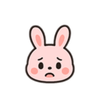 とてもシンプルなうさぎさん（個別スタンプ：21）
