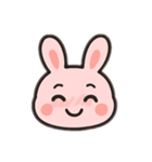 とてもシンプルなうさぎさん（個別スタンプ：22）