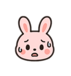 とてもシンプルなうさぎさん（個別スタンプ：23）