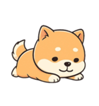 まんまるしばいぬの毎日スタンプ（個別スタンプ：7）