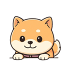 まんまるしばいぬの毎日スタンプ（個別スタンプ：8）