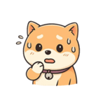まんまるしばいぬの毎日スタンプ（個別スタンプ：11）