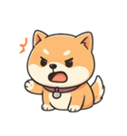 まんまるしばいぬの毎日スタンプ（個別スタンプ：18）