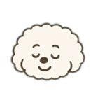 しろいもこもこくん（個別スタンプ：21）