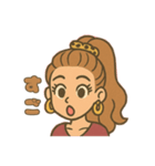 ぎゃる日常使い（個別スタンプ：4）
