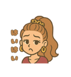 ぎゃる日常使い（個別スタンプ：7）