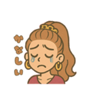ぎゃる日常使い（個別スタンプ：8）