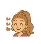 ぎゃる日常使い（個別スタンプ：16）