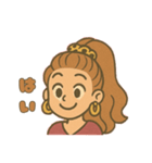 ぎゃる日常使い（個別スタンプ：17）