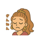 ぎゃる日常使い（個別スタンプ：19）