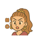 ぎゃる日常使い（個別スタンプ：21）