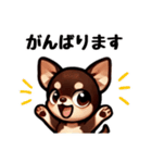 ていねいチワワのごあいさつスタンプ（個別スタンプ：22）