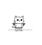 かわいいジム猫トレーニングスタンプ（個別スタンプ：16）