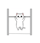 かわいいジム猫トレーニングスタンプ（個別スタンプ：21）