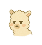 もこもこあるぱか（個別スタンプ：2）