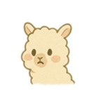 もこもこあるぱか（個別スタンプ：7）
