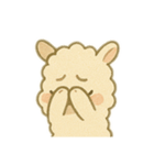 もこもこあるぱか（個別スタンプ：8）