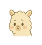もこもこあるぱか（個別スタンプ：11）