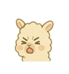 もこもこあるぱか（個別スタンプ：14）