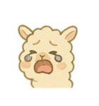 もこもこあるぱか（個別スタンプ：15）