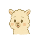 もこもこあるぱか（個別スタンプ：18）