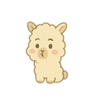 もこもこあるぱか（個別スタンプ：23）