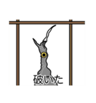猫あるある（サバ猫／短毛）（個別スタンプ：36）