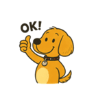 柴ビー犬のカイくん（個別スタンプ：6）
