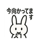 Nの白うさぎスタンプ2（個別スタンプ：11）