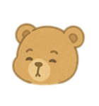 とてもシンプルなクマ（個別スタンプ：12）